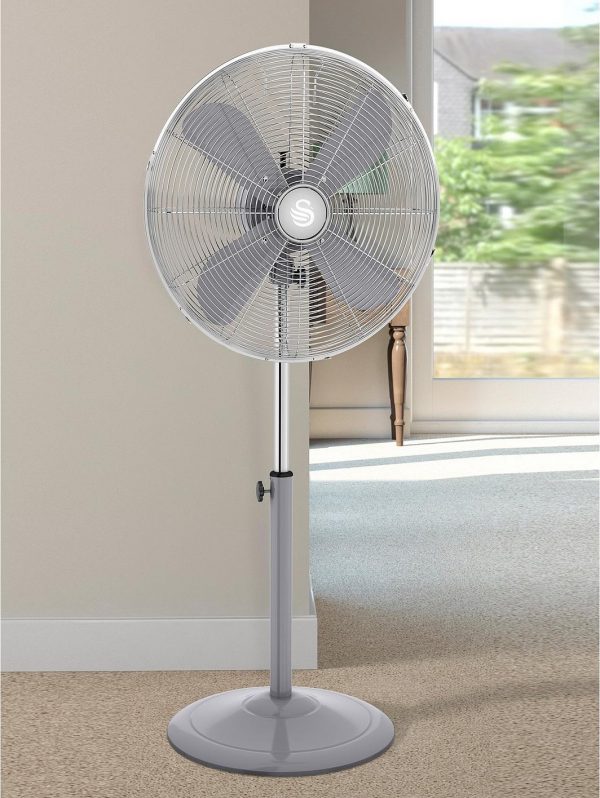 selling sfa12610grn retro 16 inch stand fan grey 5f2f9b0ad3000