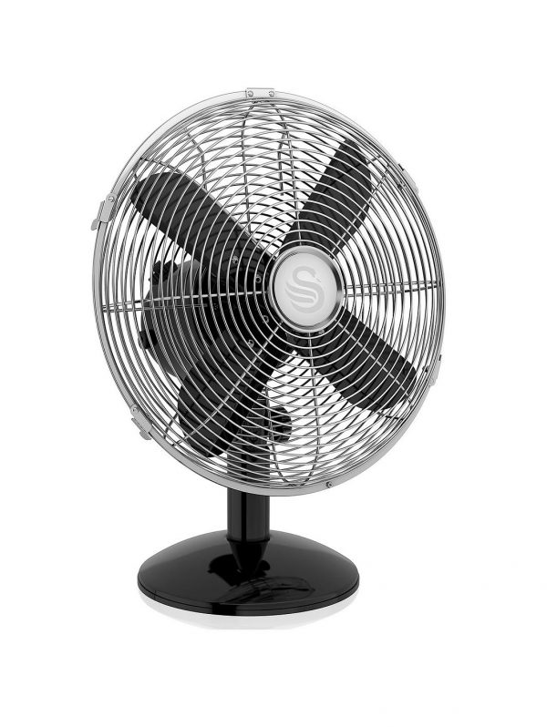 selling sfa12620bn retro 12 inch desk fan black 5f37833f5172d