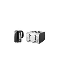 selling stainless steel kettle 4 slice toaster twin pack black 5f34ded9e9cb0