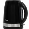 selling stainless steel kettle and 2 slice toaster twin pack black 5f49f76e63b71