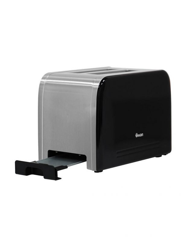 selling stainless steel kettle and 2 slice toaster twin pack black 5f49f770b1b12