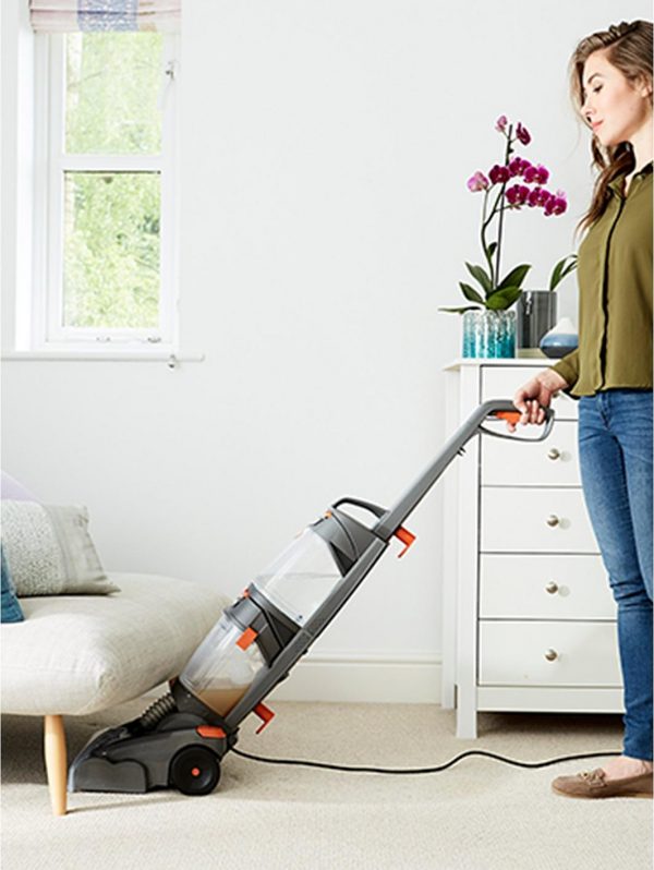 selling w86 dp b dual power carpet cleaner grey and orange 5f44b0dc81fb0