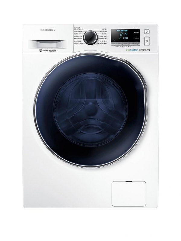 selling wd90j6a10aw eu 9kg wash 6kg dry 1400 spin washer dryer with ecobubble technology white 5f2e48852e650