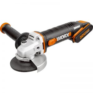selling worx wx800 20v max li ion 115mm cordless angle grinder 2 x 2 0ah 5f40c058d7f02