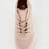 special sale ainsdale knit clear sole trainers blush 5f34cd1d7155e
