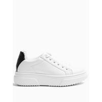 special sale canada lace up trainers white 5f2ce47ad6834