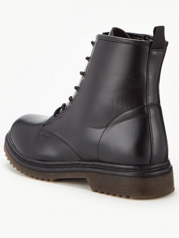 special sale lace up boots black 5f3e08a115086