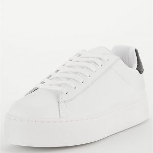 special sale leather flatform trainer white 5f4b36b8d9244