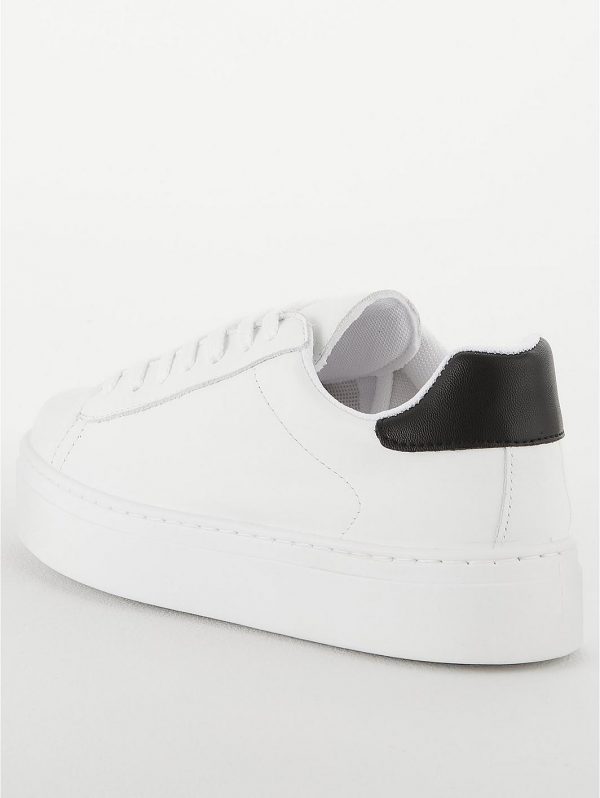 special sale leather flatform trainer white 5f4b36b9b0f73