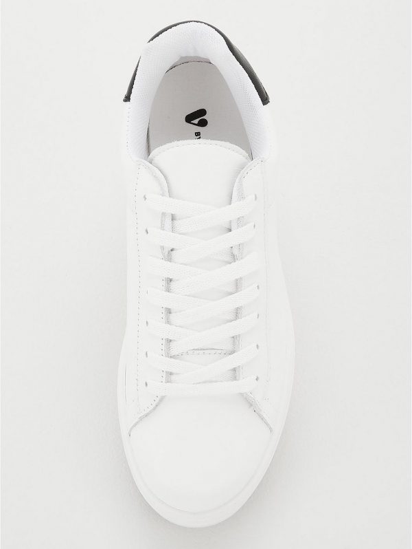 special sale leather flatform trainer white 5f4b36bb78498