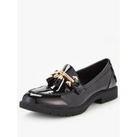 special sale metal trim patent tassel loafers black 5f3e08e67c20b