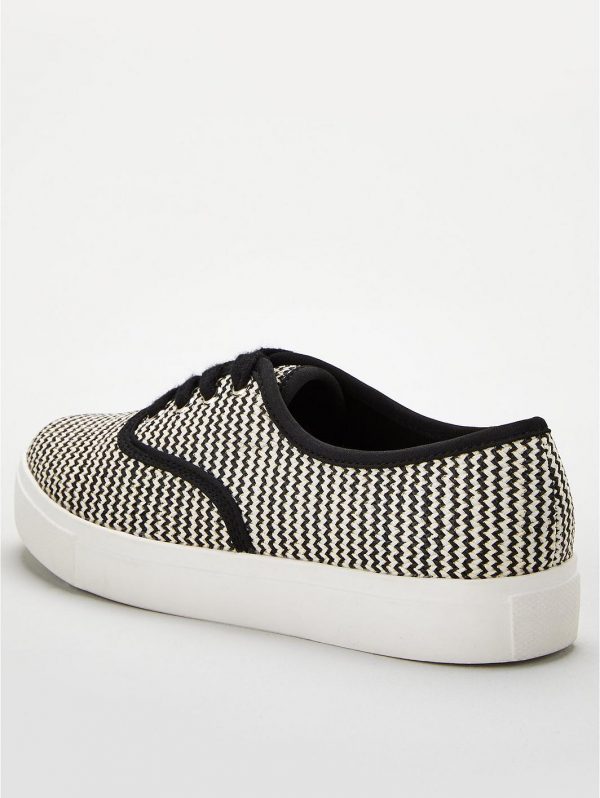 special sale minnie weave lace up trainer white 5f3a133bd3187