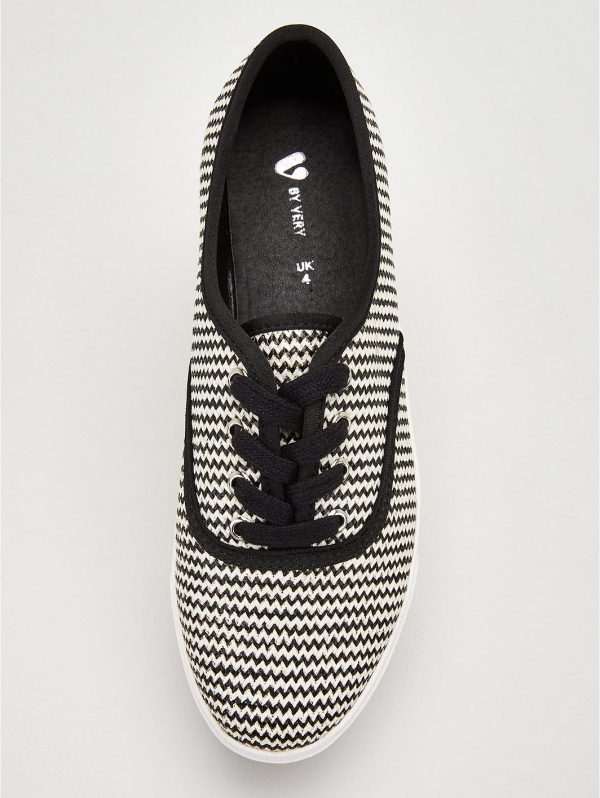 special sale minnie weave lace up trainer white 5f3a133fcfef7