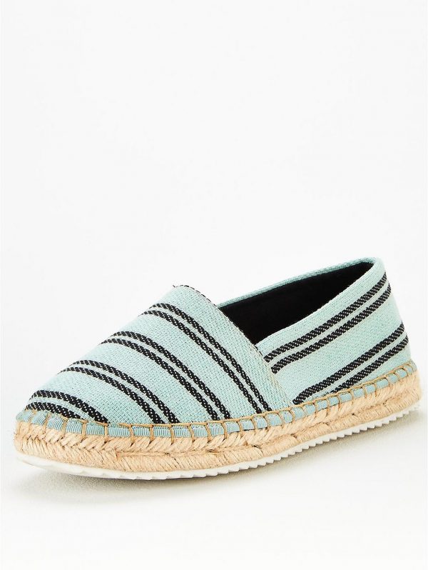 special sale mitten flat espadrille mint 5f45f058cb64a
