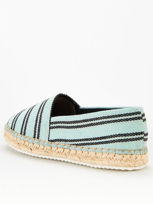 special sale mitten flat espadrille mint 5f45f063df16f