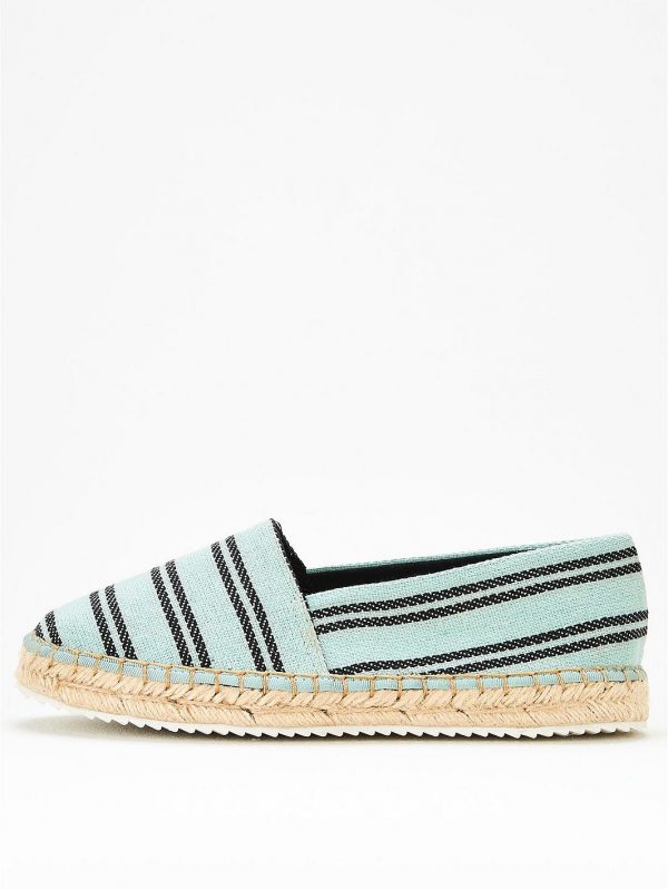 special sale mitten flat espadrille mint 5f45f06727957