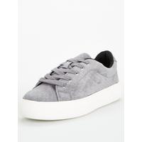 special sale molly textured lace up trainer blue 5f3e090d23622