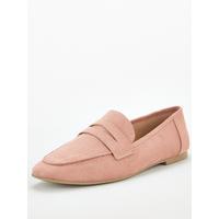 special sale mya square toe penny loafer nude 5f40aa8dd4ece