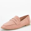 special sale mya square toe penny loafer nude 5f40aa973f6af