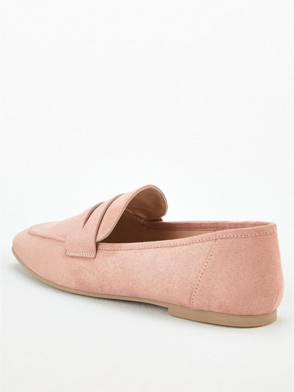 special sale mya square toe penny loafer nude 5f40aa98ac4a7