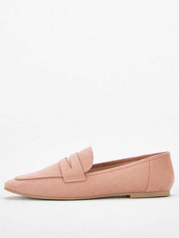 special sale mya square toe penny loafer nude 5f40aa9a82e60