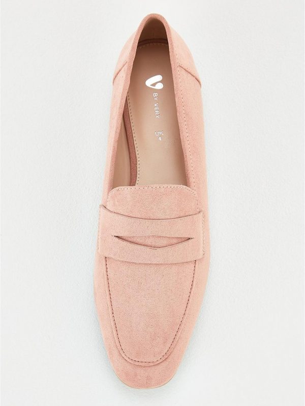 special sale mya square toe penny loafer nude 5f40aa9c73980