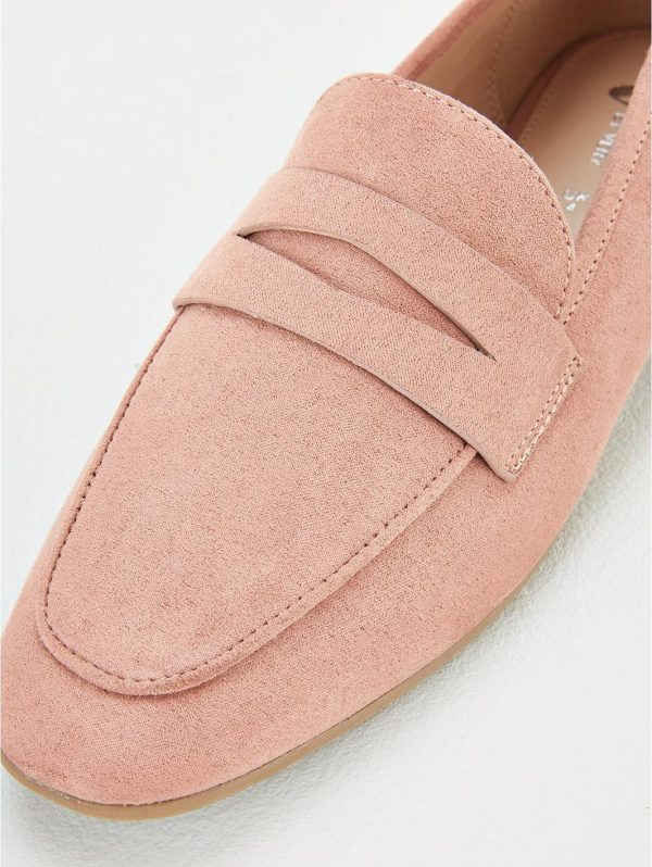 special sale mya square toe penny loafer nude 5f40aa9e35181