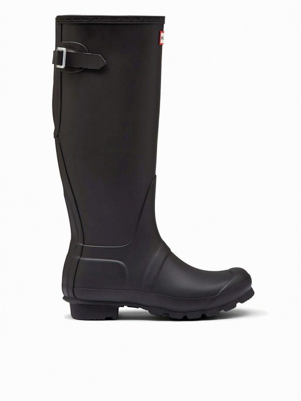 special sale original back adjustable welly boots black 5f2a41909114c