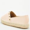 special sale studded flat espadrille nude 5f45f1071ac0f