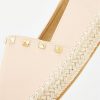 special sale studded flat espadrille nude 5f45f12491b4f