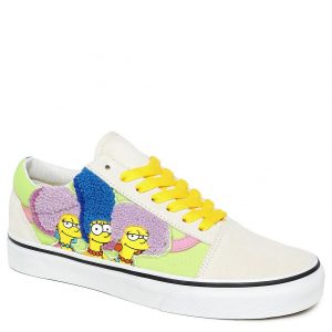 special sale the simpsons ua old skool suede mix shoes multi 5f40aac9e975c