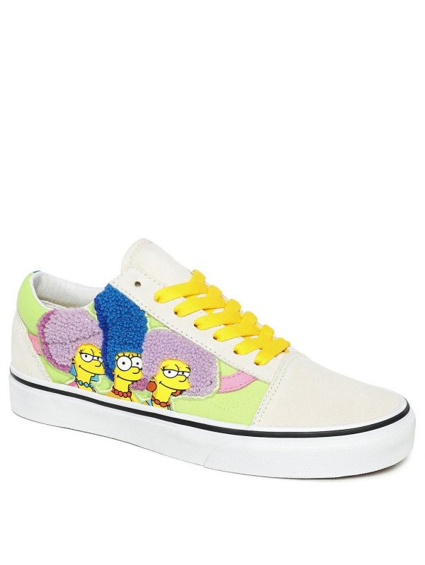 special sale the simpsons ua old skool suede mix shoes multi 5f40aac9e975c
