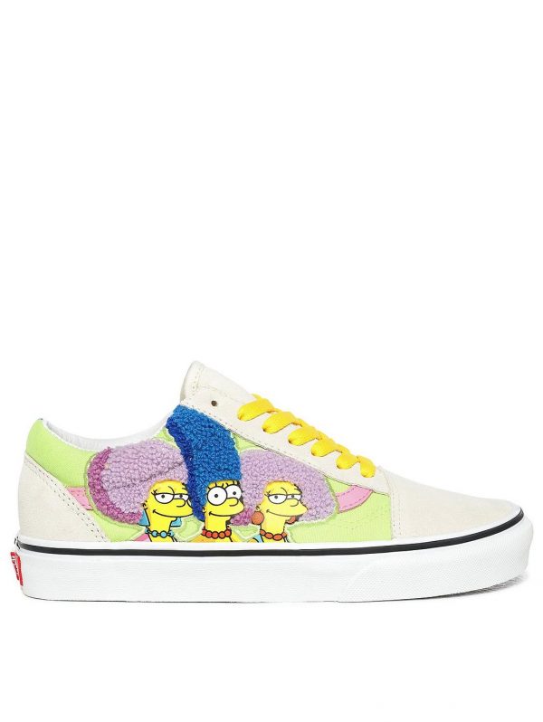 special sale the simpsons ua old skool suede mix shoes multi 5f40aaccb030b