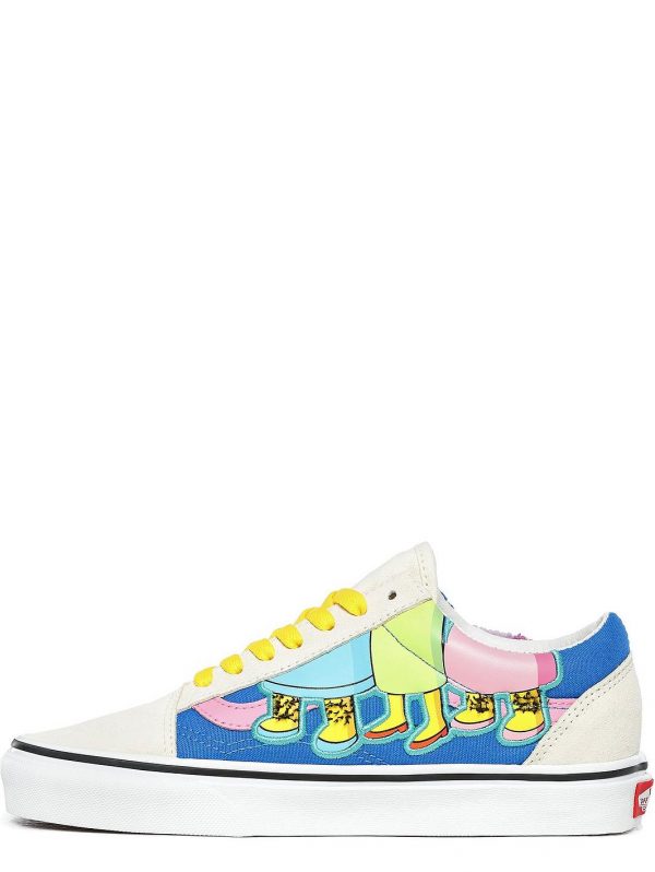 special sale the simpsons ua old skool suede mix shoes multi 5f40aacf17ddf