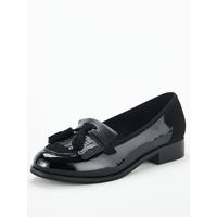 special sale wide fit moe tassel loafers black 5f3e0885ee39b