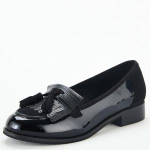 special sale wide fit moe tassel loafers black 5f3e088b1122b