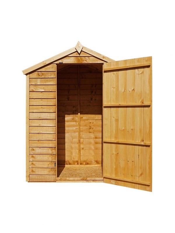 buy 5 x 3ft great value windowless overlap reverse apex starter shed 5f55c87d0c8ea