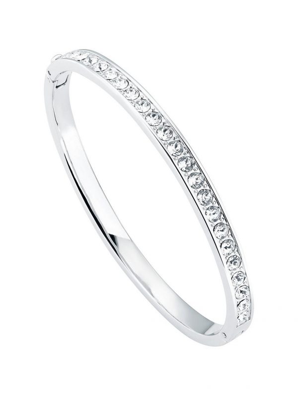 buy clemara hinge crystal bangle silver 5f4fca92e6976