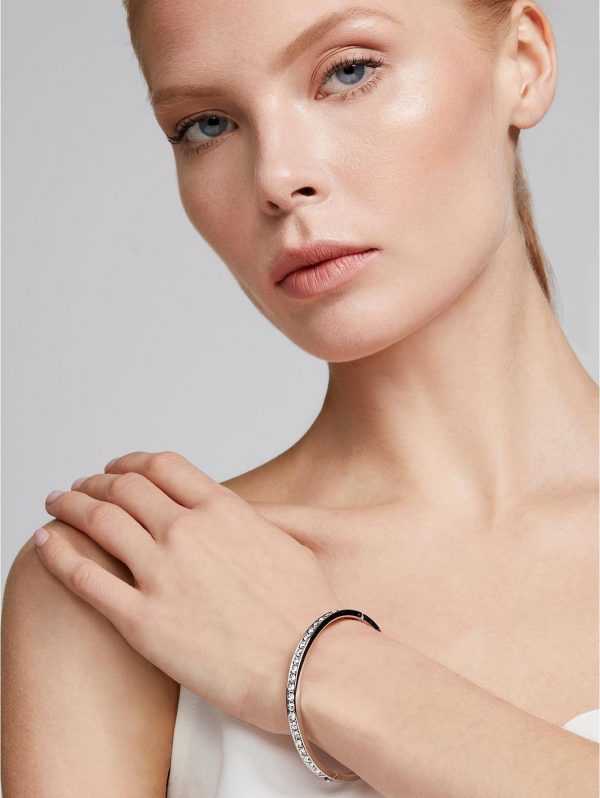 buy clemara hinge crystal bangle silver 5f4fca94eaf8c