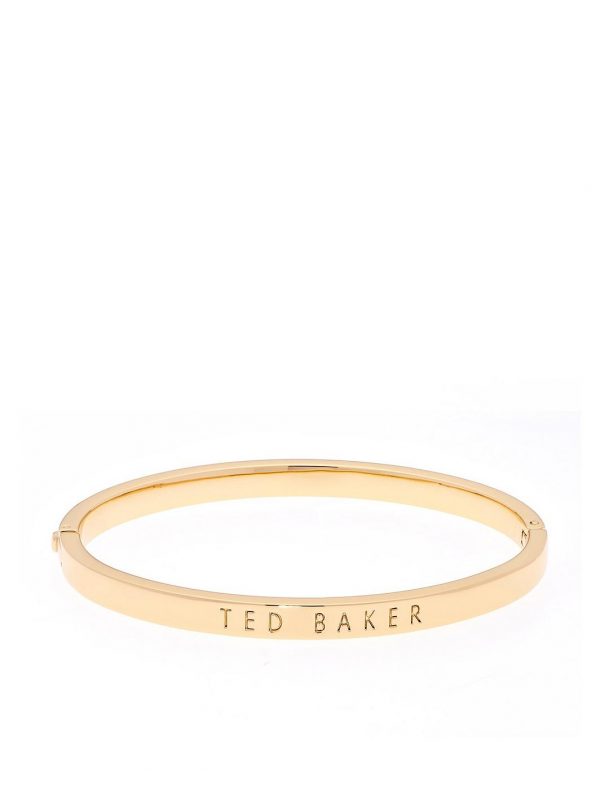 buy clemina hinge engraved metallic bangle gold 5f60ee40a574b
