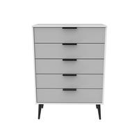 buy copenhagen ready assembled 5 drawer chest 5f603afa71127