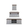 buy crawford 3 piece package tv unit coffee table and lamp table grey dark oak effect 5f5b032c0fca8