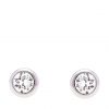 buy crystal stud earrings silver 5f4fcab872786