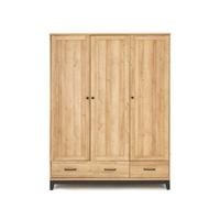 buy dalston 3 door 2 drawer wardrobe with inside mirror 5f55ae255314b