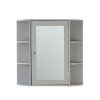 buy devonshire mirrored bathroom wall cabinet grey 5f619b2b9940a