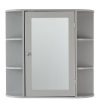 buy devonshire mirrored bathroom wall cabinet grey 5f619b65529fa