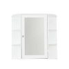 buy devonshire mirrored bathroom wall cabinet white 5f5c54166a49d