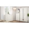buy frodsham part assembled 4 door mirrored wardrobe 5f51b9646a4bd