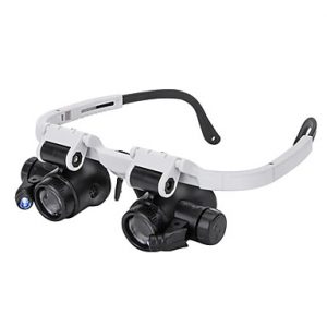 buy glasses with lamp binocular maintenance clock and watch jewelry appraisal magnifying glass 9892h 1 08171705 5f6714e77206c