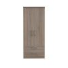 buy halton ready assembled 2 drawer 2 door wardrobe 5f62dc5c05437